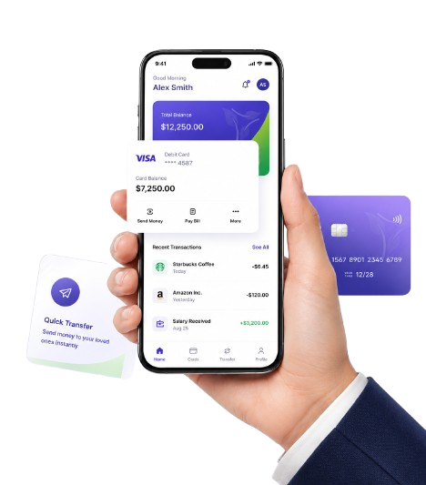 Mobile Banking App Mockup